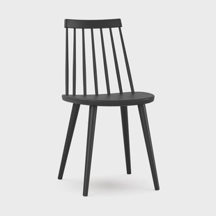 Stolab Pinnockio stoel eikenhout Mat zwart 99