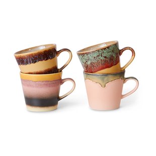 HKliving 70's cappuccinomok 4-pack Vista
