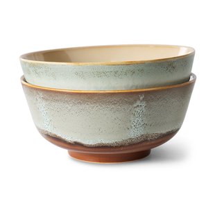 HKliving 70's ramenschaal Ø19 cm 2-delig Verge