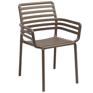 Nardi Doga Tuinstoel Met Armleuning Tabacco