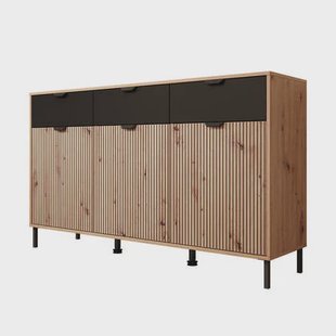 Meubella - Dressoir Malaika - Eiken - 157 cm