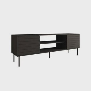 Meubella TV-Meubel Cordoba - Zwart - 180 cm Meubella TV-Meubel Cordoba - Zwart - 180 cm