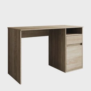 Meubella - Bureau Babot - Eiken 1 - 120 cm