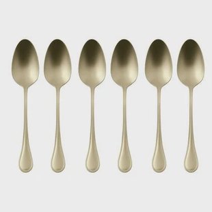 Sambonet Koffielepels Royal Champagne 6 Stuks Sambonet Koffielepels Royal Champagne 6 Stuks