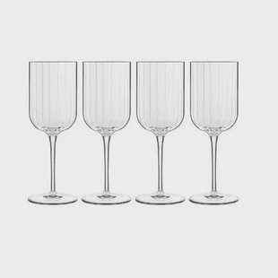 Luigi Bormioli Witte Wijnglazen - Bach - 280 ml - 4 stuks