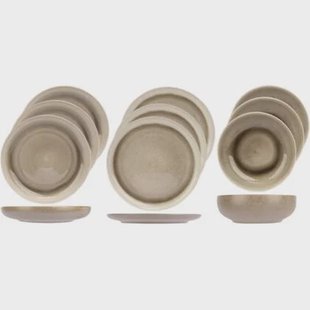 Cosy & Trendy Serviesset Forest - 12-delig | 4 personen - 4 dinerborden, 4 soepkommen en 4 dessertborden