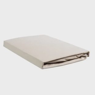 Ambiante Jersey - Hoeslaken - 200x200|210 - Zand Ambiante Jersey - Hoeslaken - 200x200|210 - Zand
