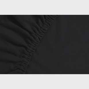 Ambiante Katoen - Splittopper Hoeslaken - 160x200|210 - Zwart