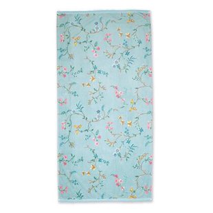 Pip Studio Les Fleurs - Douchelaken - 70x140 - Blauw