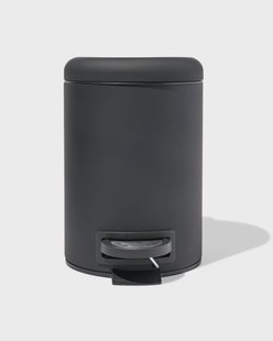 HEMA Pedaalemmer 3L zwart (zwart)