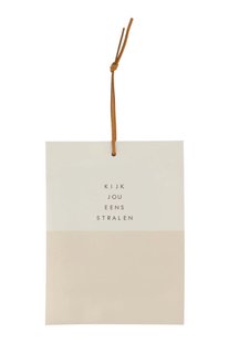 Zusss Geurzakje Stralen Wit/zand