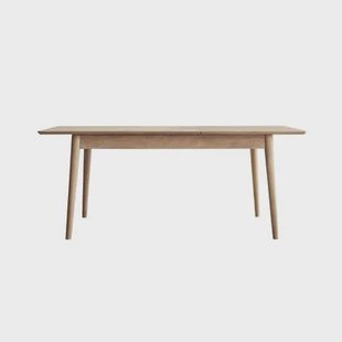 Tikamoon - Uitschuifbare tafel in massief mangohout 190x88 Cloé