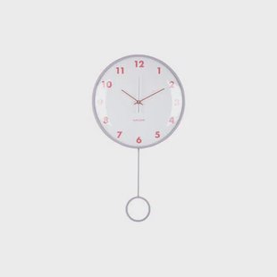 Karlsson - Wall Clock Cheeky Dome Pendulum