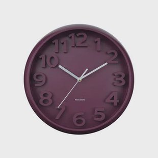 Karlsson - Wall Clock Elevated Classic Numbers Karlsson - Wall Clock Elevated Classic Numbers