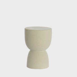 Light & Living Light&living Kruk Ø28,5x42 cm FINCA keramiek mat crème