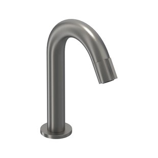 Fonteinkraan IVY Pact Gebogen Staand Model S Geborsteld Metal Black PVD