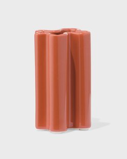 HEMA Vaas voor geurstokjes ⌀5.7x10.8cm keramiek bloem terra (terra)