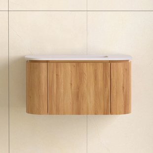 Badmeubelset Sanilux Eleganza 80 cm Zonder Kraangat Acacia