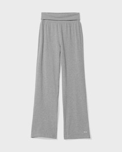 HEMA Dames yogabroek grijsmelange (grijsmelange)