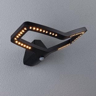 Paulmann Slimme wandlamp Alara, CCT, antraciet IP44