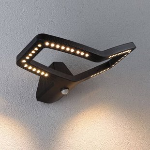 Paulmann Slimme wandlamp Alara, RGBW antraciet IP44