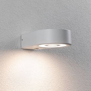 Paulmann LED buiten wandlamp Silma wit 1-lamp IP44