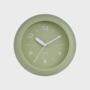 Karlsson Wandklok Slope - Theegroen - Ø20cm