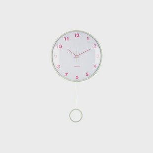 Karlsson - Wall Clock Cheeky Dome Pendulum