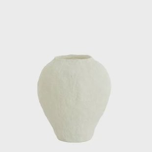 Light & Living Vaas Pantoja - Mat Crème - Ø45cm