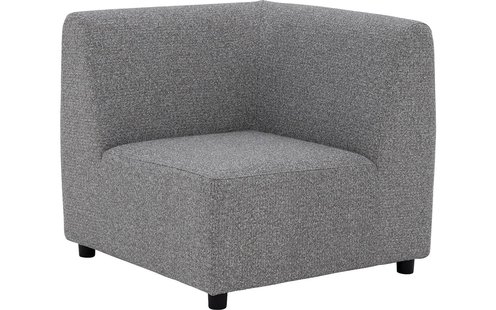 Goossens Loungebank Elements Met Gratis Beschermhoes grijs, buitenstof,