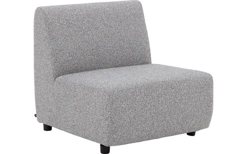 Goossens Loungebank Elements Met Gratis Beschermhoes grijs, buitenstof,