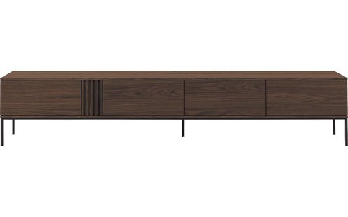 Goossens Tv Meubel Viola, 4 kleppen staand