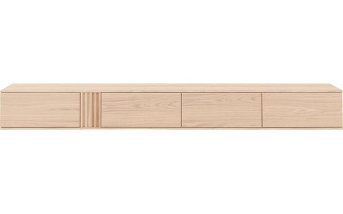 Goossens Tv Meubel Viola, 4 kleppen hangend