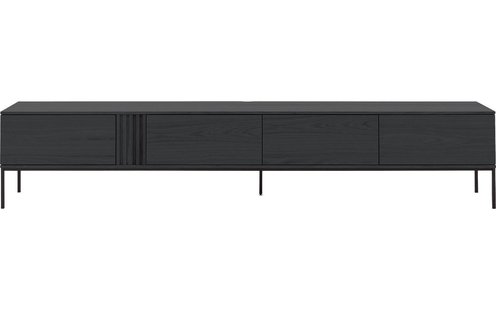 Goossens Tv Meubel Viola, 4 kleppen staand