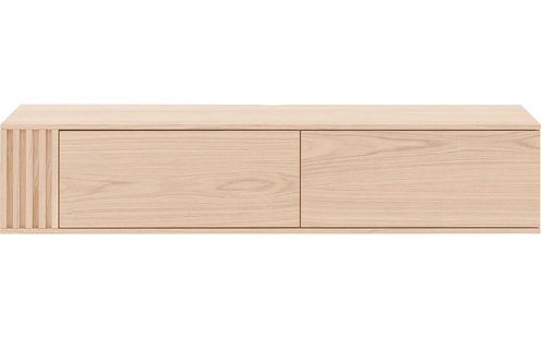 Goossens Tv Meubel Viola, 2 kleppen hangend