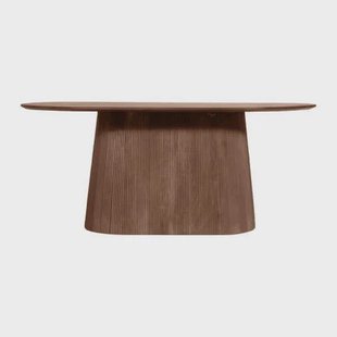 by fonQ Grand Eettafel Tabacco Mangohout - 200 x 100 cm