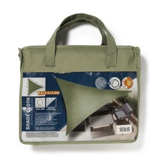 Schaduwdoek driehoek - groen - 360x360x360 cm