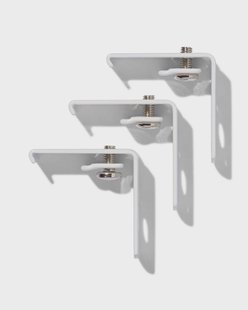 HEMA Steunen 3cm voor gordijn U-rail - 3 stuks (wit)