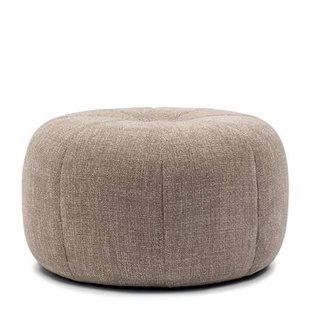 Riviera Maison Falcone Stool, chenille jacquard, bright taupe Riviera Maison Falcone Stool, chenille jacquard, bright taupe