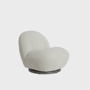 Light & Living Light&living Stoel 90x77x72 cm GUMACA bouclé crème