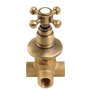 Doucheknop Twee-weg Omleider Sapho Antea Brons