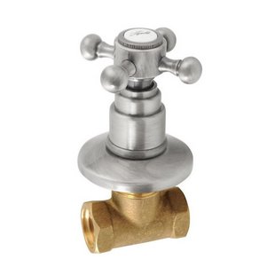 Kruisgreep Warm Water Sapho Antea 6x6 cm Goud