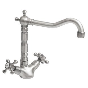 Mengkraan Retro met Pop-Up Waste Sapho Antea Zilver