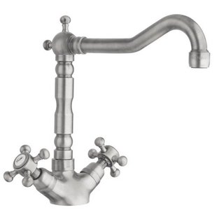 Keukenkraan Hoog Retro Sapho Antea 24 cm Zilver