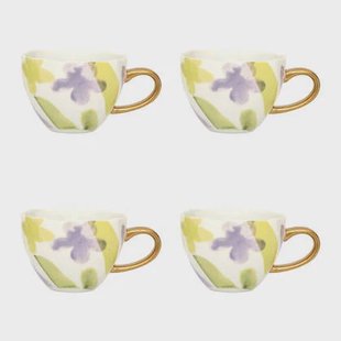 Urban Nature Culture Good Morning Cappuccino / Theekop - Multi - 4 st.