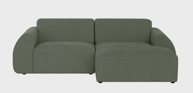 Hoekbank Mattis rechts 2.5-zits bouclé | NADUVI Collection