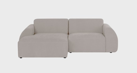 Hoekbank Mattis links 2.5-zits bouclé | NADUVI Collection