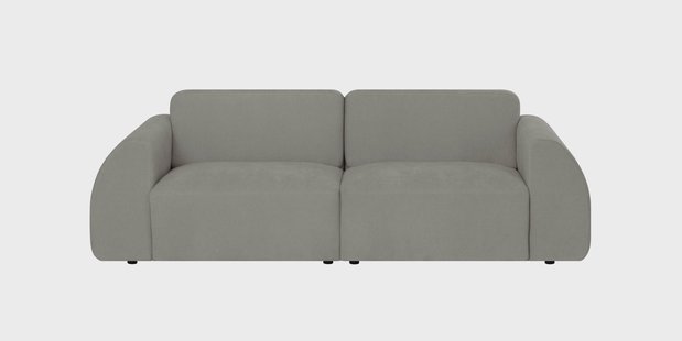 2.5-zitsbank Mattis bouclé | NADUVI Collection