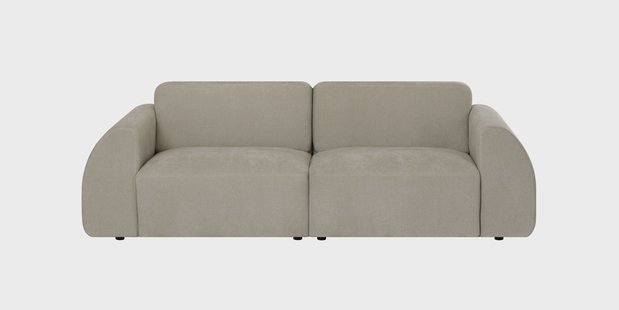 2.5-zitsbank Mattis bouclé | NADUVI Collection