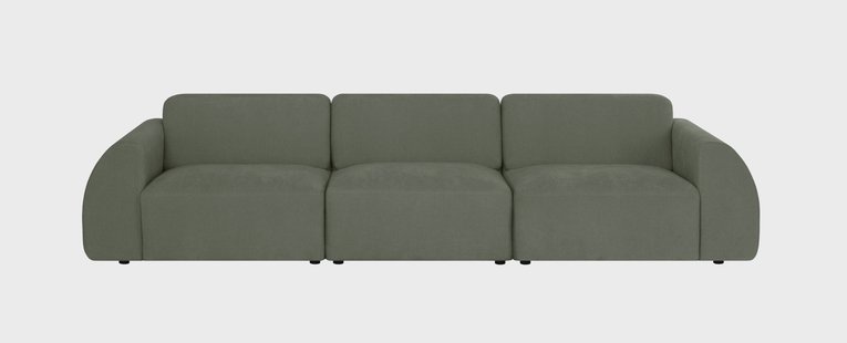 3-zitsbank Mattis bouclé | NADUVI Collection